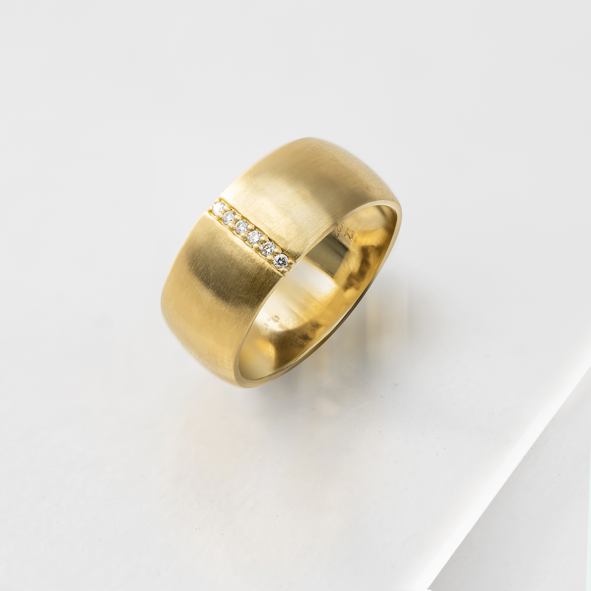 K22製　ダイヤモンドリング　D=0.03ct